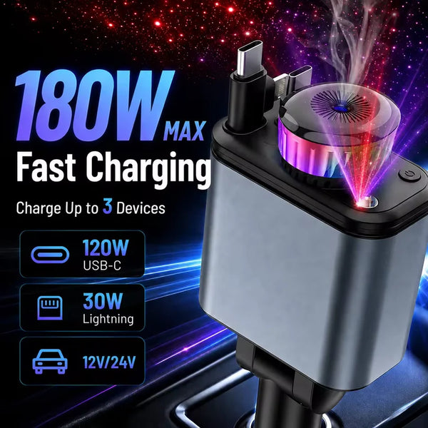 5-in-1 Starlight Car Charger
