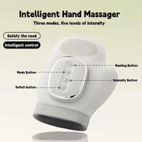 Intelligent Hand Massager with Heat Compression